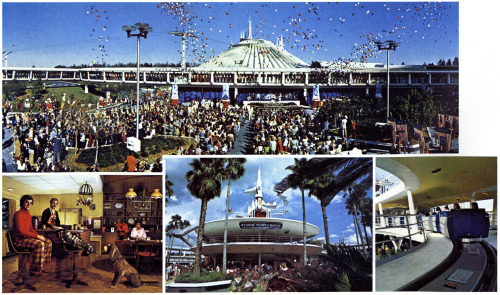 Disney World’s Tomorrowland, 1975