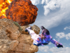 emdoestuff:my ‘creations’ with the meme. clearly, they are:markiplier at the water park, markiplier escaping an explosion, markiplier jumping off a plane 