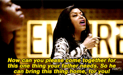 harveyxspecter: Hakeem, listen to your mother.          A very wise woman.