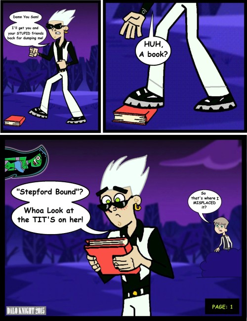 daloknight:  A mini comic I created back in 2015 that tries to merge the works of Simon Benson with the Danny Phantom cast.