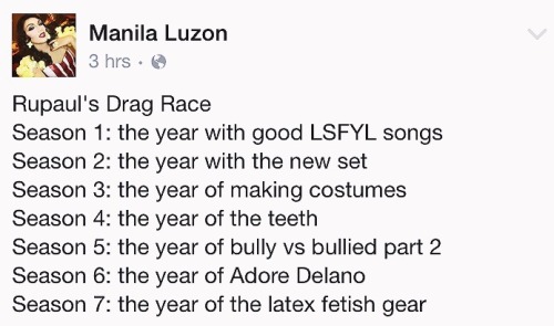 fuckyeahdragrace:  What season was your favorite?!