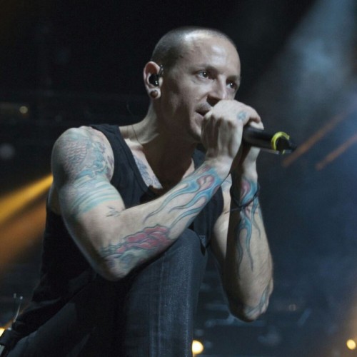 Chester Bennington icons. rip to one of my favorite siger.