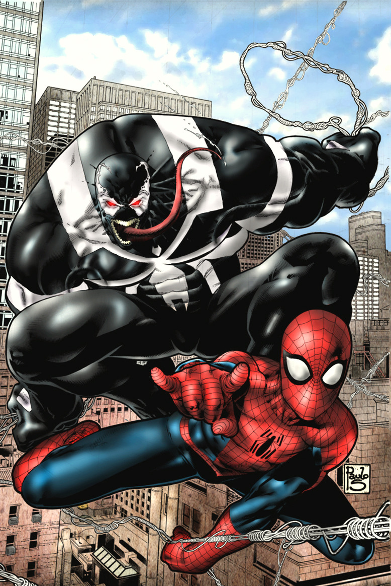 patientcomicaddict:  SPIDER-MAN and VENOM by Paulo Siqueira