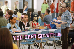 bundydoesthings:  you cant sit with us Gary 