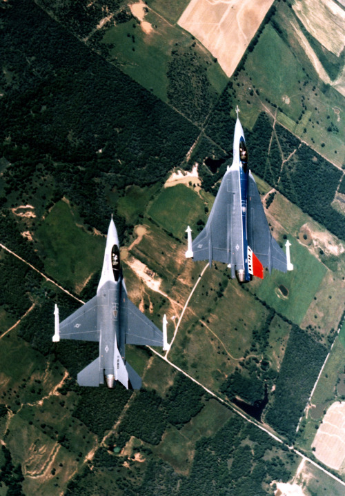 F-16 and F-16XL