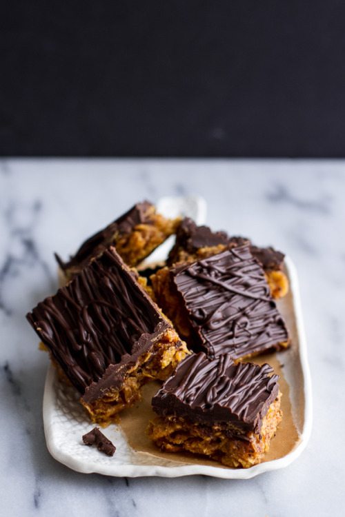 (via Super Healthy Peanut Butter Date Special K-Bars. - Half Baked Harvest)