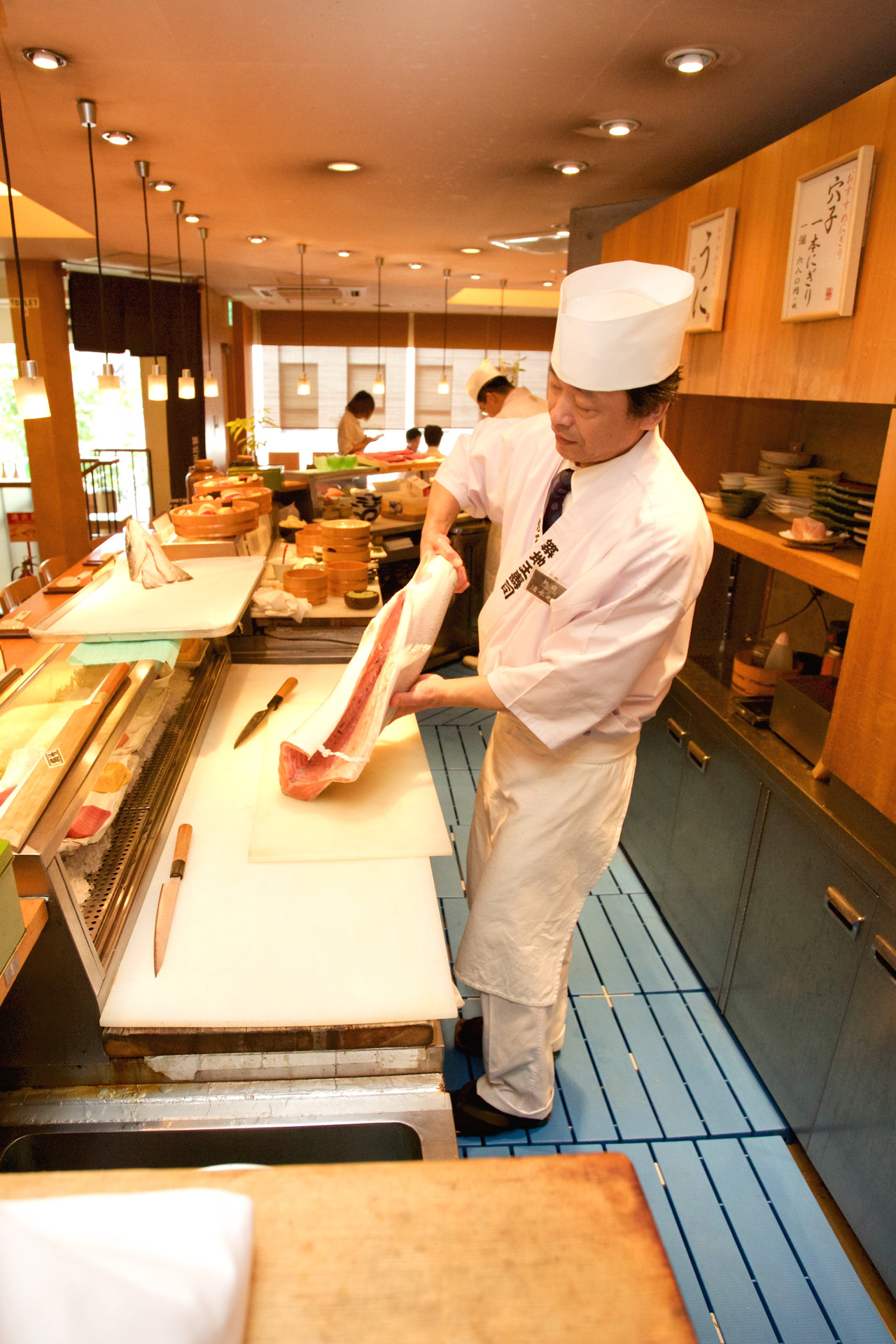 <p>Sushi making lessons in Tokyo. Read my article on <a href="http://www.deepjapan.org/a/4200">Deep Japan</a> about the Tama Sushi Experience.</p>