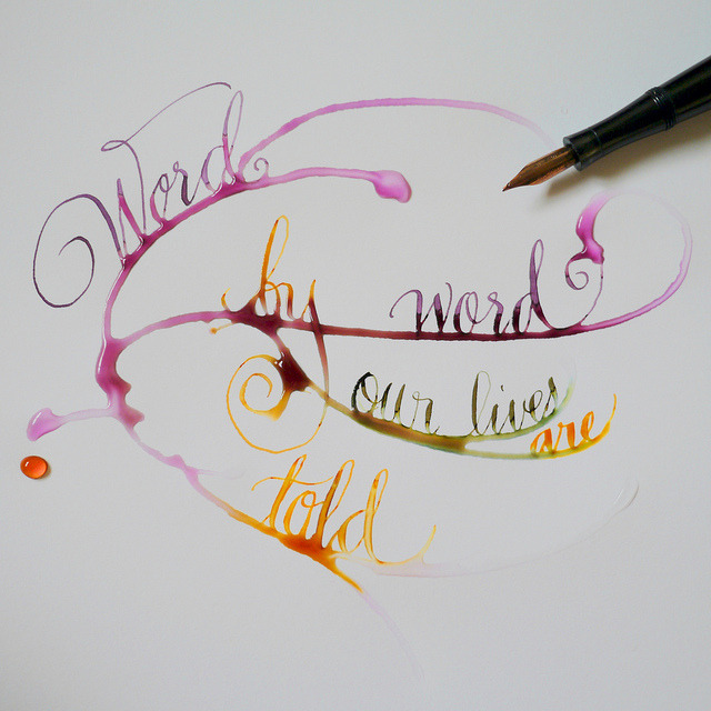 patch-22:  Word by word by Leighpod on Flickr. 