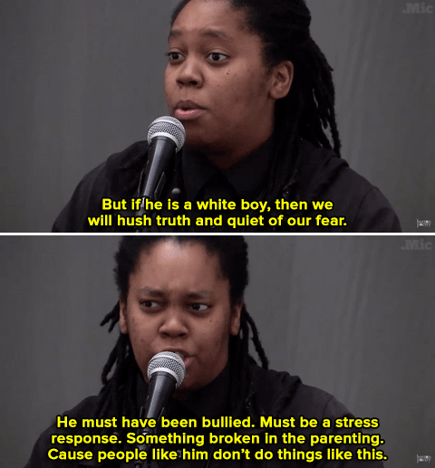 simmoneann: micdotcom:  Watch: Poet Ashley Lumpkin nails the double standard in how