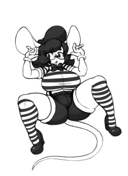 certifiedhypocrite:  meganemausu:s’more monochrome action,this time featuring a friend a’ mime forgive me.Cute as all hell