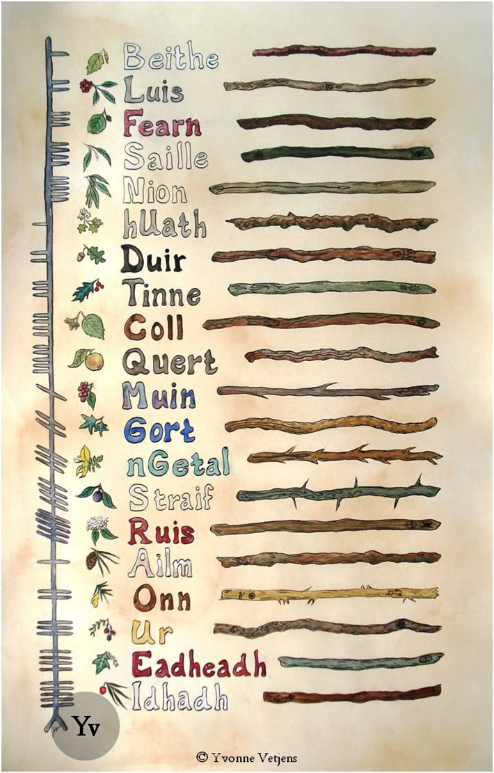 worldofcelts:  dutchpagan:  The wisdom of the ogham trees is finding its way back