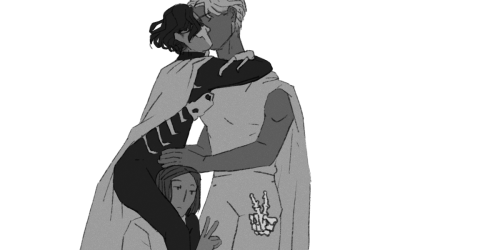 sanga-manga:alecto the ninth but it’s just cam thirdwheeling every griddlehark moment(x)