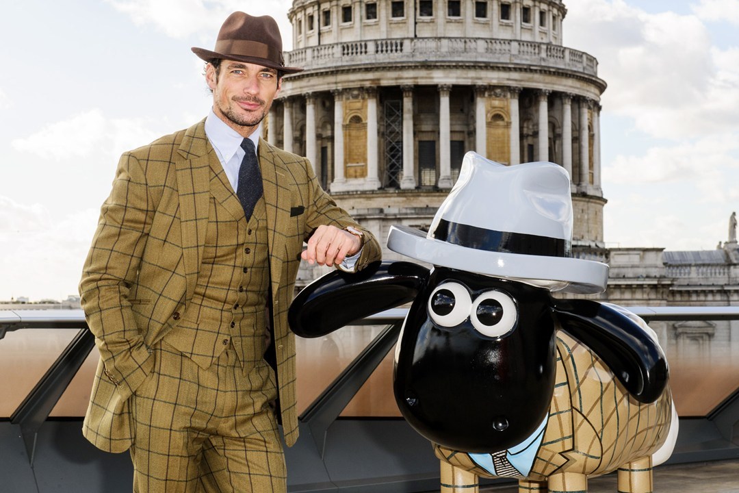 officialdavidgandy: David Gandy supports @Shaun_inthecity (Shaun in the City) with