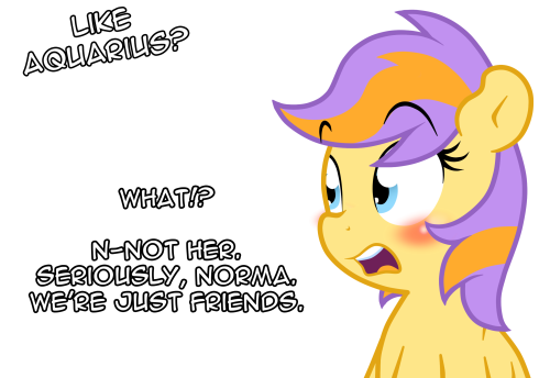 asklibrapony:  I mean, she awesome! I just… we’re not like that.  X3 D'aww~ Sure, Libra, sure~