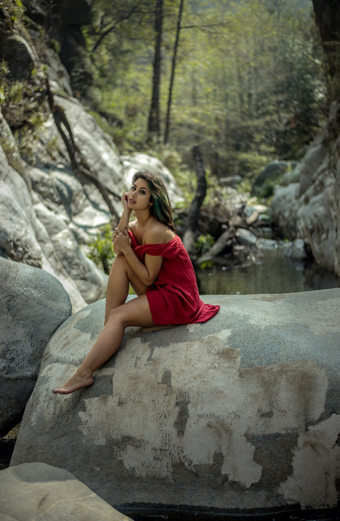 chaosfive55:  Carol Seleme, goddess of the forest…. Photos by Moss Von Faustenberg;