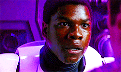 stripperanakin:star wars gif challenge [x]2/3 male characters - finn