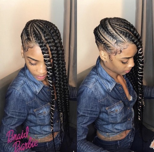 braidsforblackgirls: Some summertime hairspiration www.instagram.com/braidsbychinia