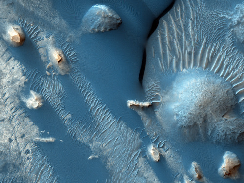 beautifulmars: Ridges, Mounds and Dune Seas in Aram Chaos