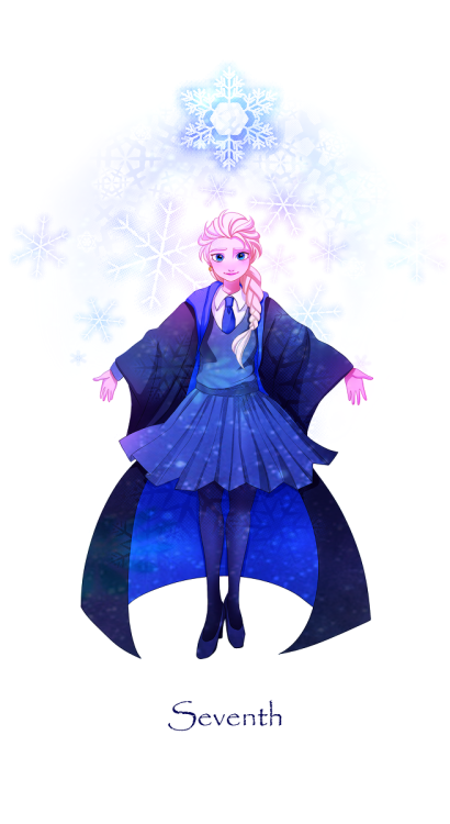 scoutregimentkarkat:disneylicious-art:(x)hoGWARTS ELSA