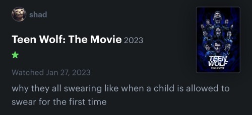 Favorite Teen Wolf: The Movie Letterboxd Reviews So Far