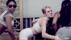 james-bliss:  ‘we can’t stop’ really does seem to be the message of miley cyrus’s new video. it looks like what happens when you open a white person’s brain and let all of our fantasies stretch their legs. Black people in the video are object-commodities