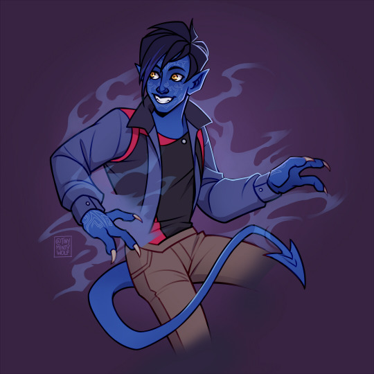 Nightcrawler - Http - //inkblotbun - Tumblr - Com/ - Nightcrawler Meets  Quicksilver - Free Transparent PNG Clipart Images Download