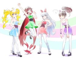 rwby-fan:    PPGRWBY by   いえすぱ     