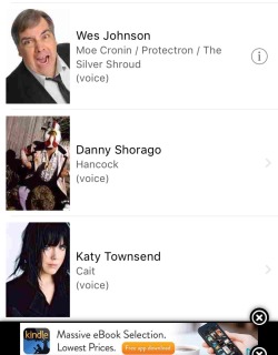 shadoko123:  I was looking up voice actors in Fallout 4 and I found Hancock’s actor… Was not disappointed 