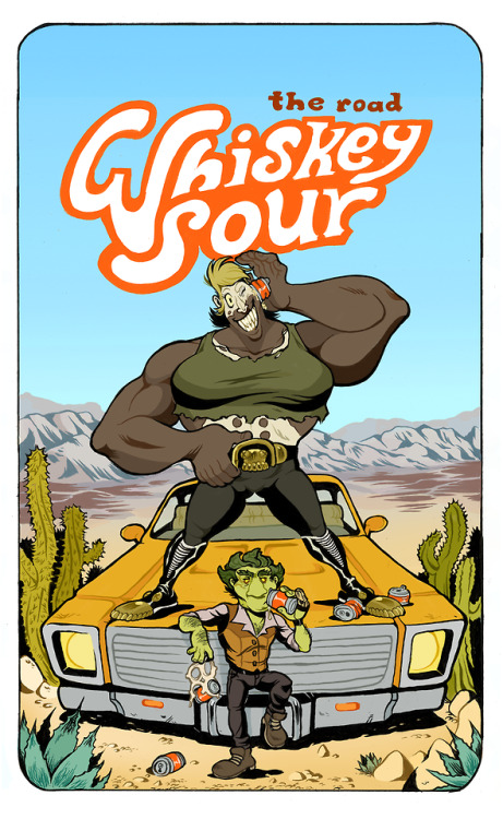 salavarte:salavante:Hey Hey, we finally got our comic, The Road: Whiskey Sour, up on Gumroad! It’s o