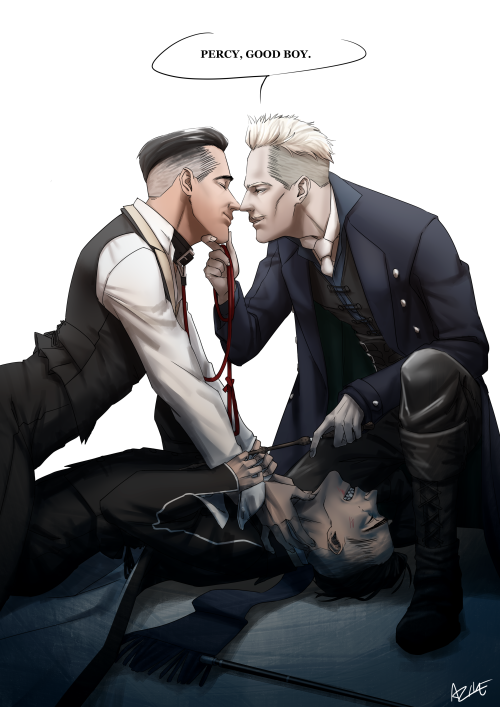 Percy& Mr.Graves& Grindelwald