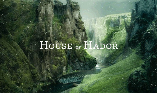 feanope:The Three Houses of the Edain for @ataniweek 2020 - Day2