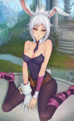 unsomnus:  Riven, in all of her battle bunny