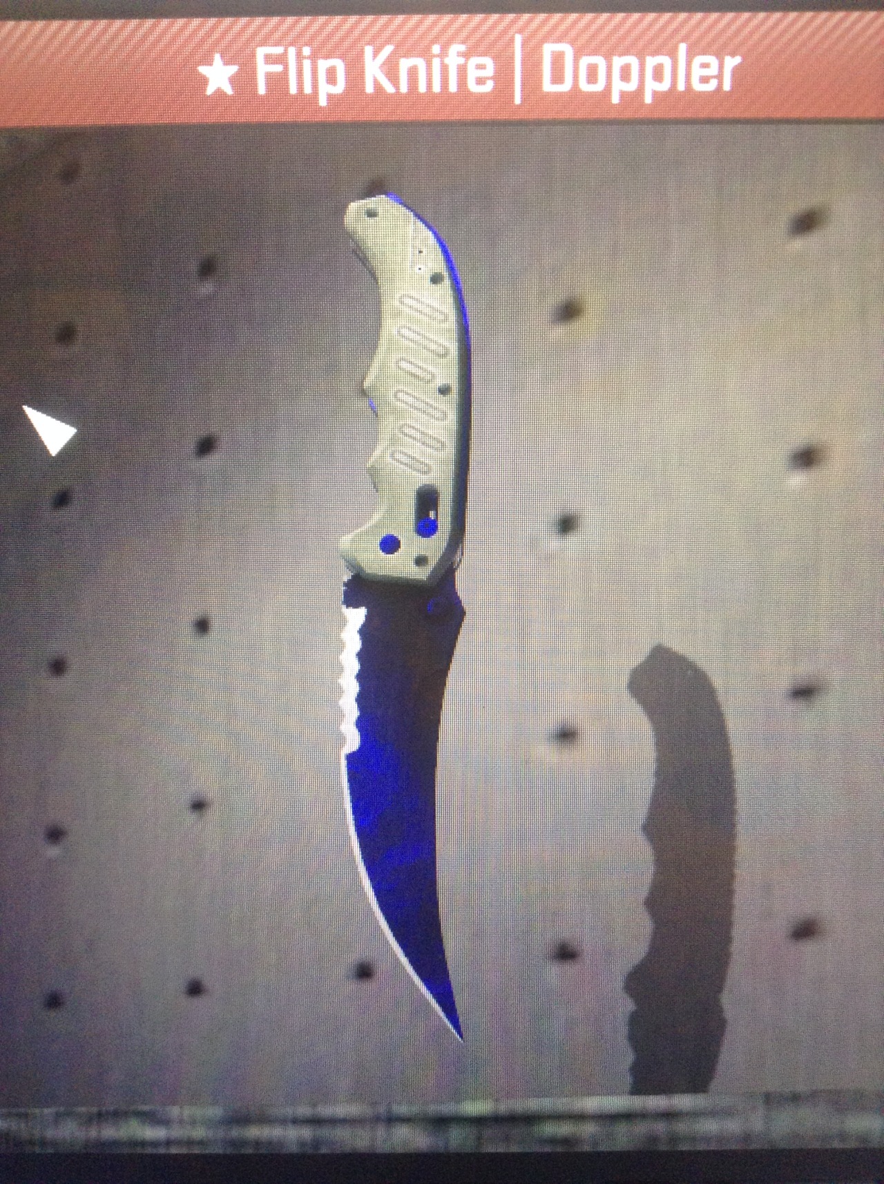 So&hellip; unboxed this today. A factory new Flip knife Doppler. I am happy. 
