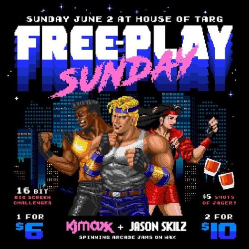 Every Sunday the House of TARG serves #brunch from 11am-2pm and then goes into FULL FREEPLAY MODE st