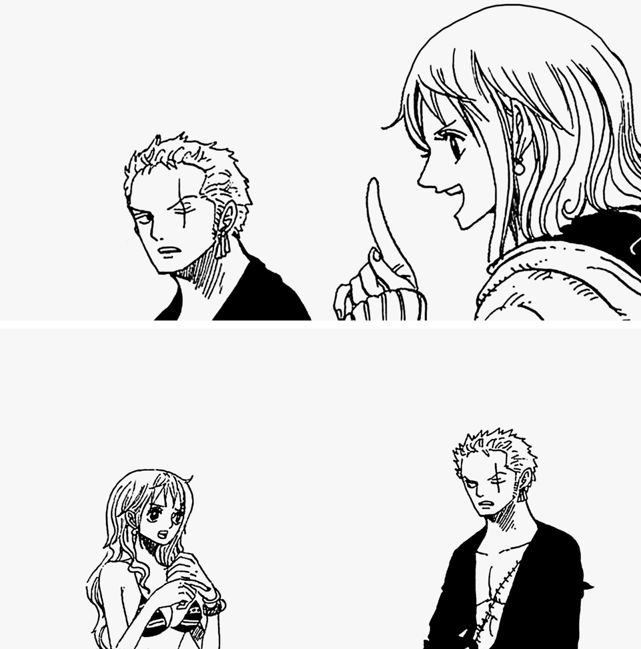 Zoro Understands Luffy Zoro And Nami Throughout The Years Requested By