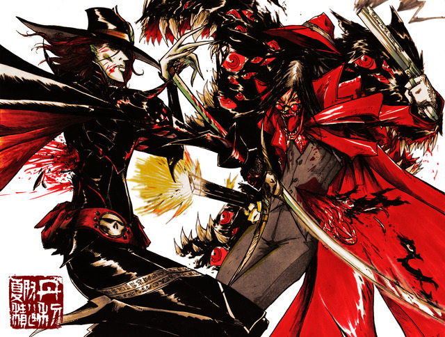 Vampire Hunter D vs Alucard (Helsing)