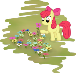 lloxies-art-boxy:  Apple Bloom planting flowers