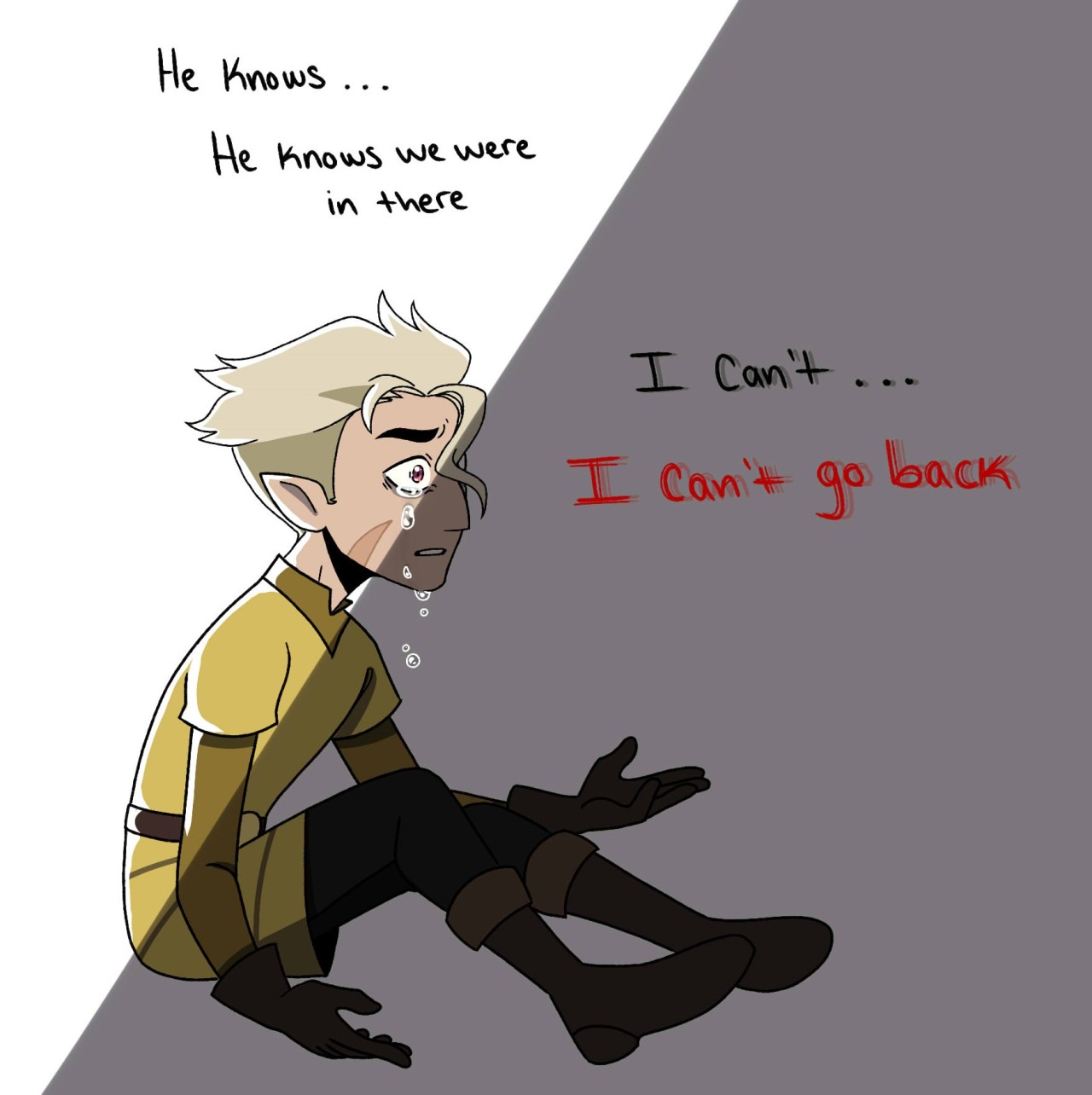 Hunter Really Needs a Hug Right Now! - The Owl House - RJ Writing Ink