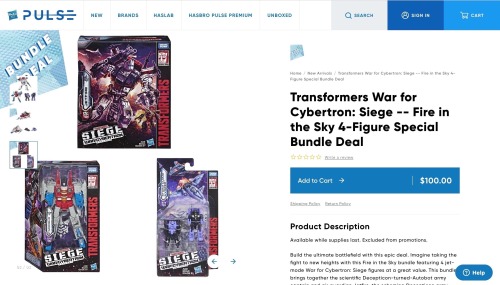 skyfire: Hasbro please explain this “Fire in the Sky 4-Figure Special Bundle Deal”… I don’t remember