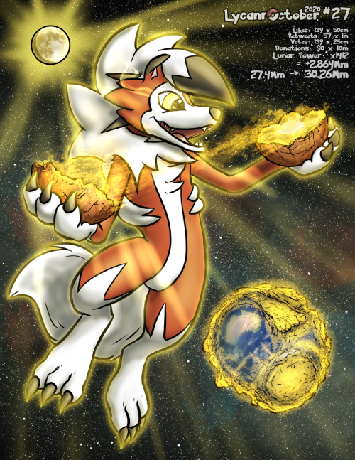Why did the Lycanroc tear apart Mars? Perhaps they thought it was a Pokeball since it is kinda the s