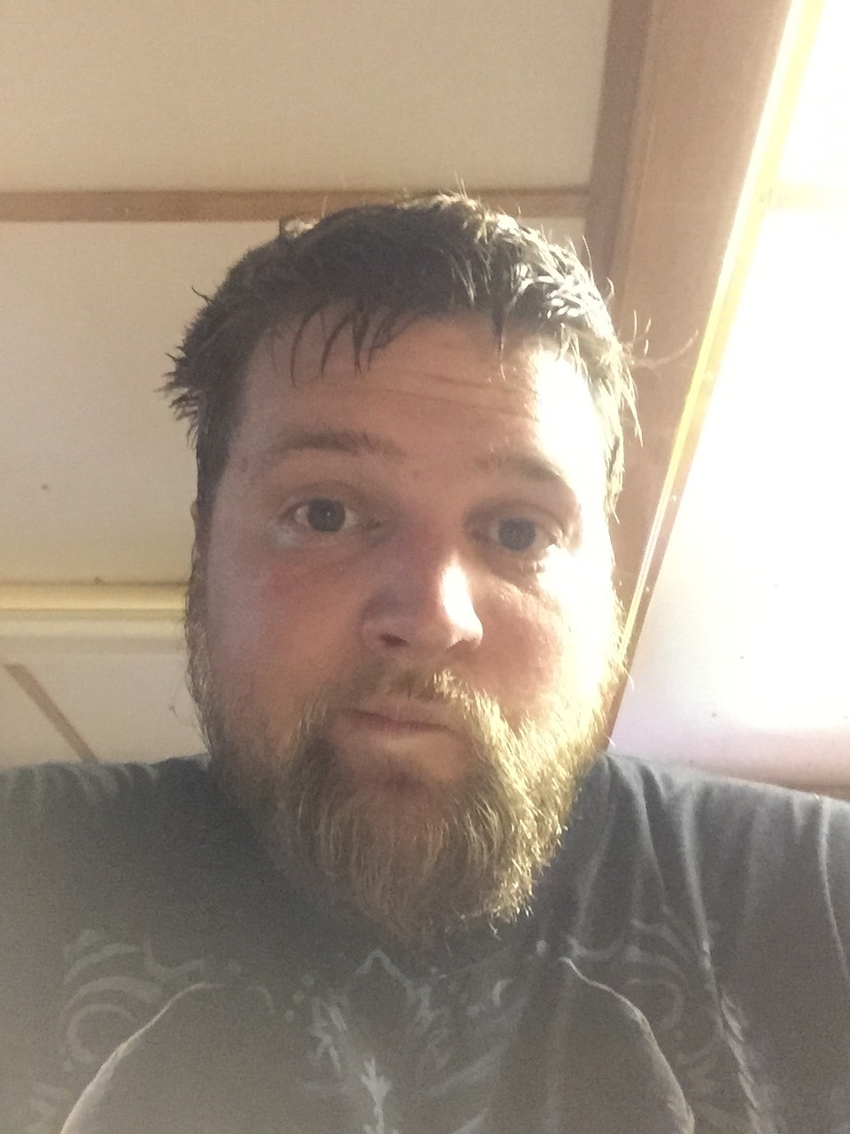 Tired at work on the boat selfies for those that asked :)