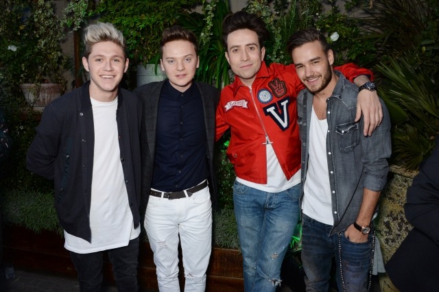 direct-news:  At David Beckham’s H&amp;M swimwear launch, in London. (14/05/2014)