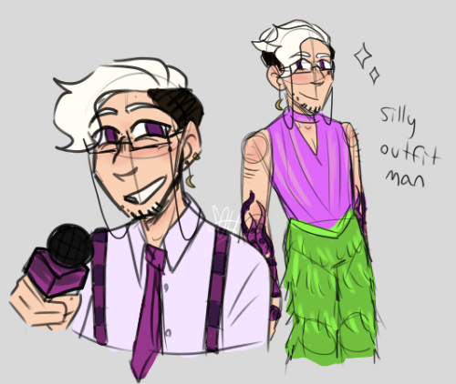 Going Back To My Roots With Some Cecil Art And His Silly Outfits