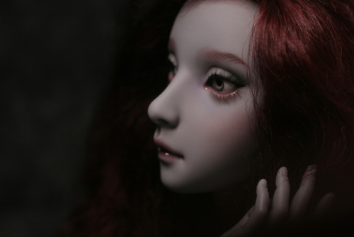 Collaboration project in process&hellip;Deepti in Dark Gray skin:-  face up by very skilled