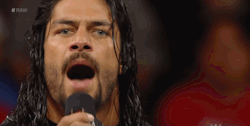oncetwiceandoveragain:  Roman Reigns Appreciation Week Day 3: Favorite Promo - “I’m gonna beat your ass at Wrestlemania. Not because I want to. Not because I need to. I can. I will. And I believe that.”