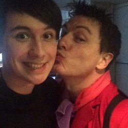 danisnotonfire:  OKAY FOR SOME REASON JOHN BARROWMAN WAS ON MY PLANE DRESSED AS AN AIR HOSTESS GIVING OUT ICE LOLLIES AND I WAS LIKE WTF AND SAID ‘this is now the best day of my life’ AND HE SAID ‘bet you didn’t think Captain Jack Harkness would