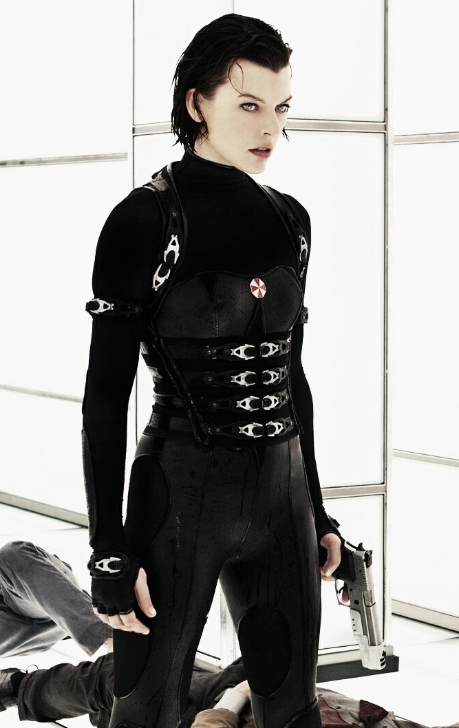 my-name-is-4lice:  Resident Evil movie photoshoot