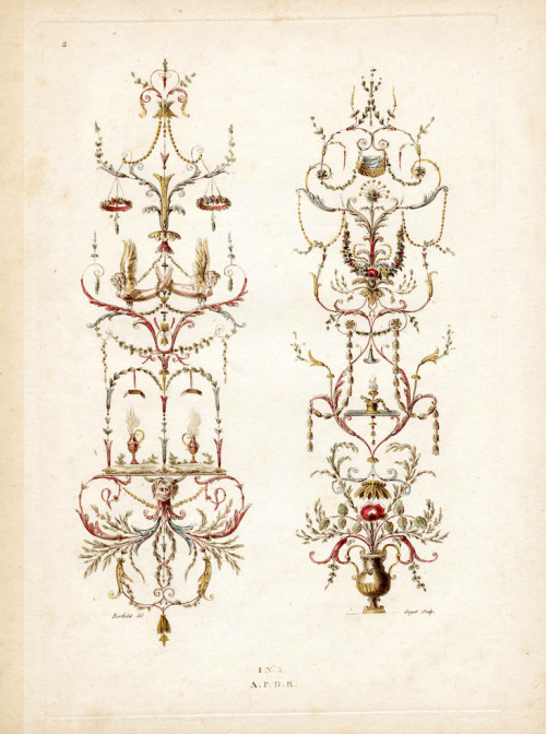 Nouvelle collection d’arabesques – Alexandre Lenoir 1810