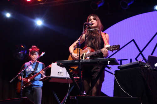 From tonight: Priscilla Ahn&rsquo;s first concert of her tour with Mree as the opening act. &lt;3