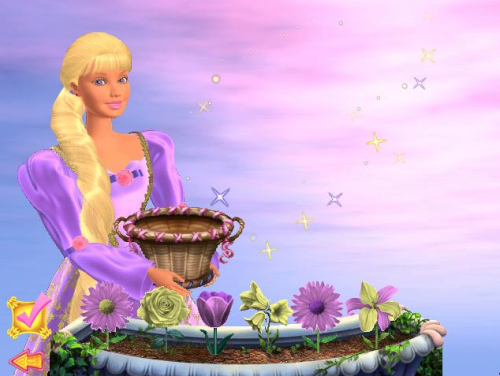 barbienostalgia: Barbie as Rapunzel: A Creative Adventure (PC) ✨